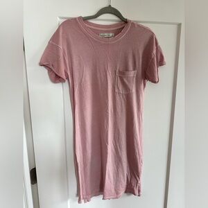 Abercrombie & Fitch Pink T-Shirt Dress